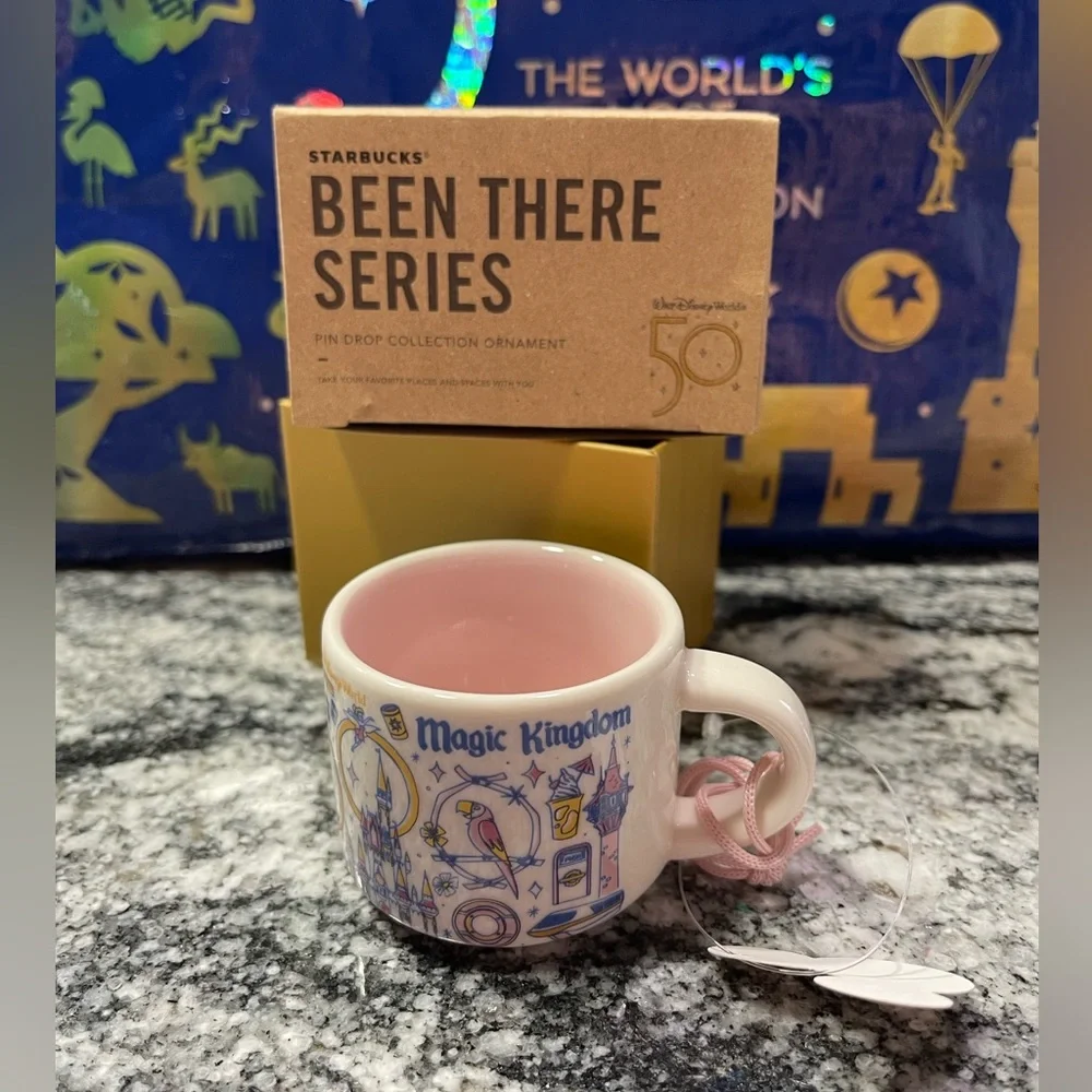 Disney Starbucks Magic Kingdom 50th Mug